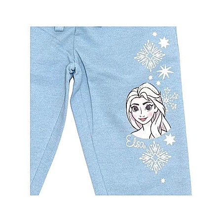 Pantaloni trening fete, albastru, buzunare laterale, Frozen [2]