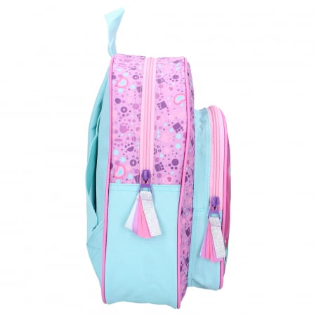 Ghiozdan copii, 30x25x11 cm, cu doua compartimente, multicolor, bretele ergonomice, intarite si ajustabile, Unlimited Adventure, Gabby's Dollhouse [2]