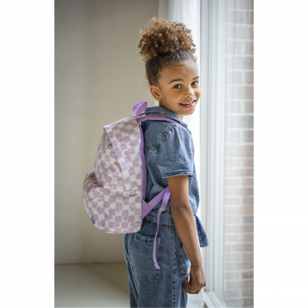 Ghiozdan copii, 37x26x12 cm, cu doua compartimente, multicolor, bretele ergonomice, intarite si ajustabile, Bag It Up, Stitch [5]