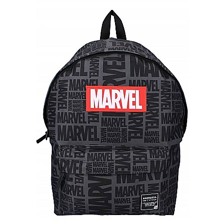 Ghiozdan Marvel: The End Is Near, Vadobag, Poliester, 30 x 43 x 14cm, Negru