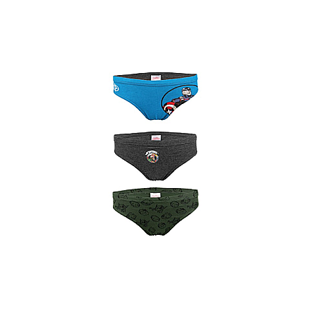 Chiloti si boxeri - Set 3 chiloți pentru băieți, 100% bumbac, multicolor, Shield, Avengers