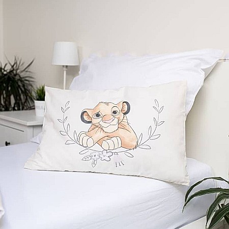 Set lenjerie pat copii, 100% bumbac, multicolor, 2 piese, 100×135 cm, 40×60, Lion King, Disney, 03 [2]