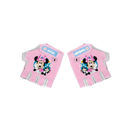 Mănuși de ciclism fără degete pentru copii, multicolor, mărimea 2-6 ani, Minnie Mouse