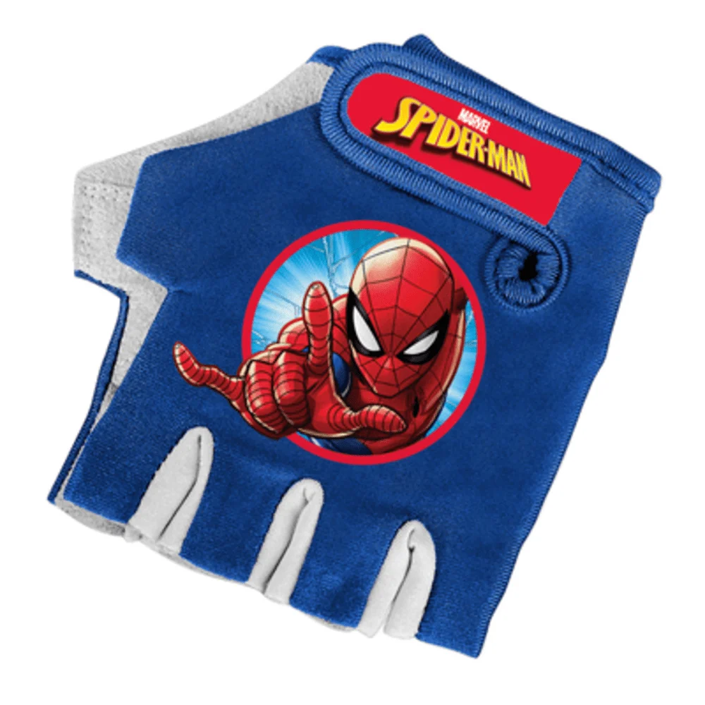 Protectii - Manusi de ciclism fara degete pentru copii, multicolor, marimea 2-6 ani, Spiderman