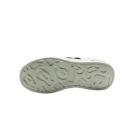 Pantofi sport din piele ecologică cu detalii holografice, alb, WH, Lee Cooper [3]