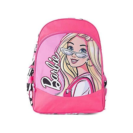 Ghiozdane si rucsacuri - Ghiozdan ergonomic, cu două compartimente și două buzunare laterale, 40x27x15 cm, bretele ajustabile și întărite, multicolor, Barbie