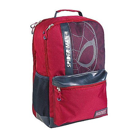 Ghiozdane si rucsacuri - Rucsac laptop pentru călătorii, 3 compartimente, bretele ajustabile, multicolor, 45 x 29, 5 x 16 cm, Spiderman, Marvel