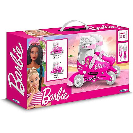 Role reglabile 2 în 1 pentru copii, multicolor, mărimea 27-30, Barbie [3]