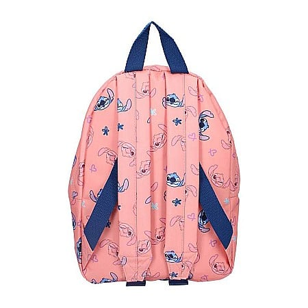 Rucsac cu două compartimente, multicolor, 29x23x9 cm, cu bretele ajustabile și căptușite, Stitch Made For Fun [3]