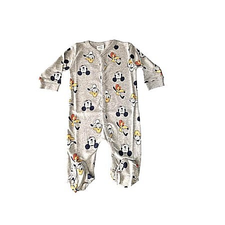 Salopetă copii, 100% bumbac, multicolor, Mickey Mouse
