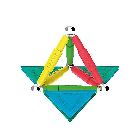 Set Jucării Magnetice pentru construcții, Interactiv, Educațional și Creativ, Dezvoltă Concentrarea și Răbdarea pentru Adulți și Copii 3+ ani, 20 piese, Supermag [2]