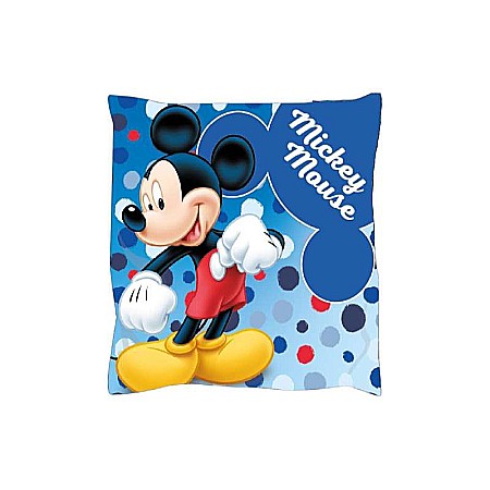 Pernă multicolor cu două fețe, 40x40 cm, Mickey Mouse [0]
