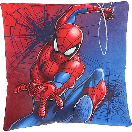 Pernă multicolor cu două fețe, 40x40 cm, Fight, Spiderman [1]
