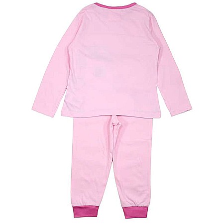 Pijamale copii cu mânecă lungă, 100% bumbac, roz, Rainbow Unicorn [2]