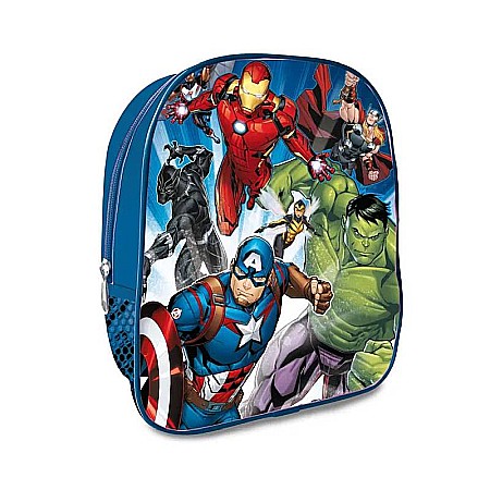 Ghiozdane si rucsacuri - Ghiozdan grădiniță, 26x22x10 cm, bretele ajustabile și întărite, multicolor, Avengers