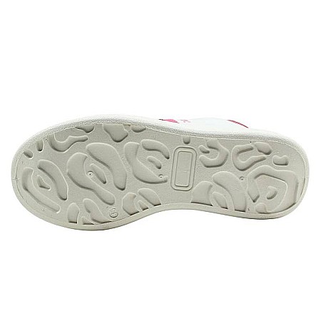 Pantofi sport din piele ecologică cu detalii holografice, alb, PI, Lee Cooper [4]