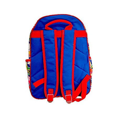 Ghiozdan ergonomic, cu două compartimente și două buzunare laterale, 40x30x15 cm, bretele ajustabile și întărite, multicolor, All Mighty, Paw Patrol [2]