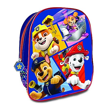 Gradinita si scoala - Ghiozdan grădiniță, 26x10x22 cm, bretele ajustabile și întărite, multicolor, All Mighty, Paw Patrol
