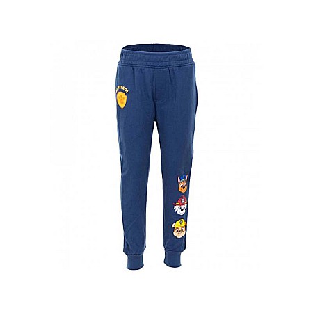 Pantaloni si treninguri - Pantaloni trening băieți, albastru, 100% bumbac The Movie, Paw Patrol