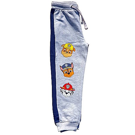 Pantaloni trening băieți, gri, bumbac, buzunare laterale, Paw Patrol [1]