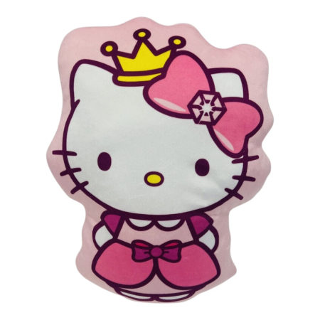 Perne decorative si calatorie - Pernă decorativă, roz, 35 cm, Fun, Hello Kitty