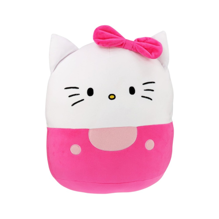 Pernă din pluș super moale, squishy, pentru copii, roz, 32 cm, Happy, Hello Kitty [1]