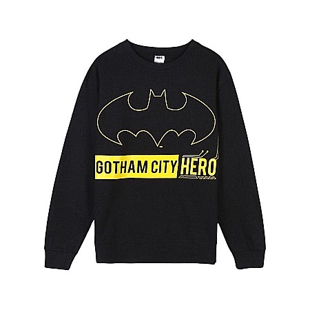 Bluze si hanorace - Bluză de trening cu model grafic, negru, Batman