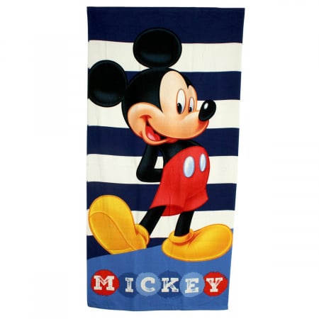 Prosop de baie pentru copii, multicolor, 70x140 cm, So fun, Mickey Mouse