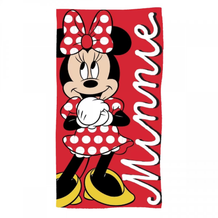 Prosop de baie pentru copii, multicolor, 70x140 cm, So fun, Minnie Mouse