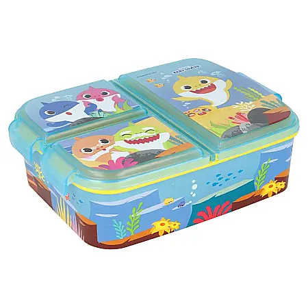 Cutie sandwich, multicompartimente, multicolor, fără BPA, Baby Shark [1]