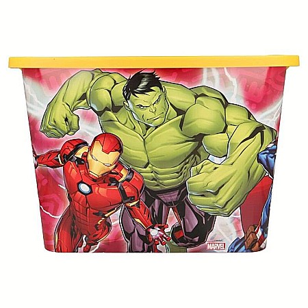 Cutie pentru depozitare, din plastic, cu capac, 23 L, multicolor, 40x27x29 cm, Marvelmania, Avengers [2]