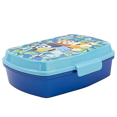Cutii sandwich - Cutie sandwich, multicolor, fără BPA, 17 x 14 x 5.5 cm, Bluey