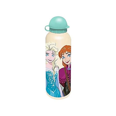 Sticle - Sticlă apă pentru copii, din aluminiu, 500 ml, multicolor, Castle, Frozen
