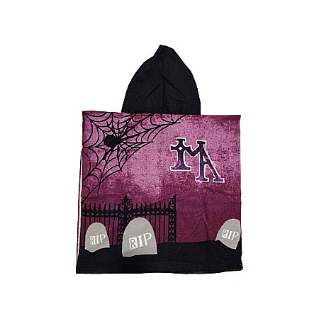 Prosop tip poncho, multicolor, 50 x 100 cm, Wednesday [2]