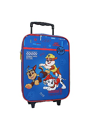 Geantă-troler cu imprimeu cu Paw Patrol - 14.7L, Roșu, Alb, Albastru [1]