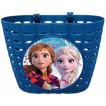 Accesorii - Coș pentru bicicletă, 20x15x15 cm, plastic, multicolor, Frozen