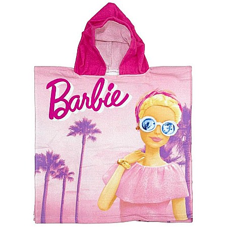 Poncho - Prosop tip poncho, multicolor, 50 x 100 cm, Barbie