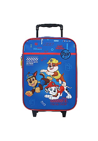 Accesorii - Geantă-troler cu imprimeu cu Paw Patrol - 14.7L, Roșu, Alb, Albastru