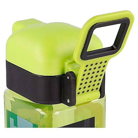 Sticlă pătrată de plastic Minecraft, 500 ml, Multicolor [2]