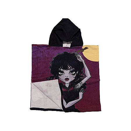 Prosop tip poncho, multicolor, 50 x 100 cm, Wednesday [1]