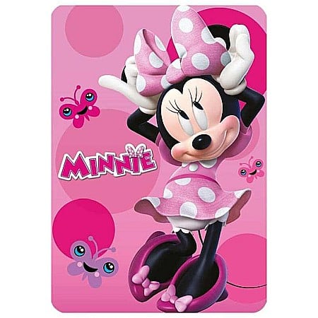Pătură polar, multicolor, 140x100 cm, Fun, Minnie Mouse