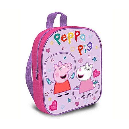 Ghiozdan copii, 29x24x10 cm, Peppa Pig