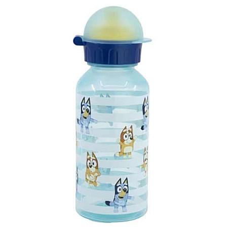 Sticle - Sticlă apă din plastic pentru copii Bluey, 370 ml Transparent