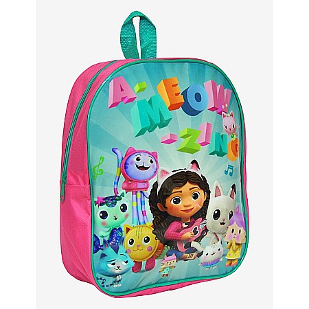 Ghiozdan multicolor, 29 cm, bretele ajustabile, Gabby's Dollshouse