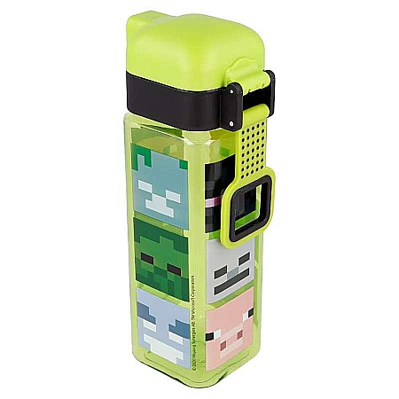 Sticlă pătrată de plastic Minecraft, 500 ml, Multicolor [3]