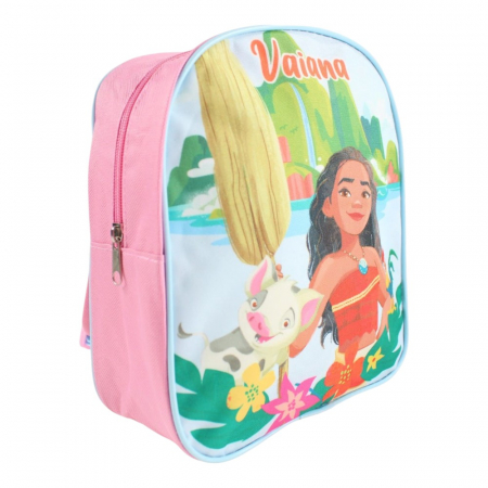 Ghiozdane si rucsacuri - Rucsac copii, 26x22x10 cm, bretele întărite și ajustabile, multicolor, Vaiana