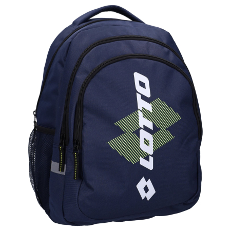 Ghiozdane si rucsacuri - Rucsac cu 3 compartimente, 44x33x24, bretele ajustabile și întărite, albastru, Keeping Track, Lotto