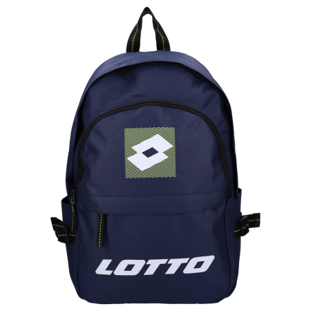 Gradinita si scoala - Rucsac cu 3 compartimente, 45x29x14, bretele ajustabile și întărite, albastru, Keeping Track, Lotto