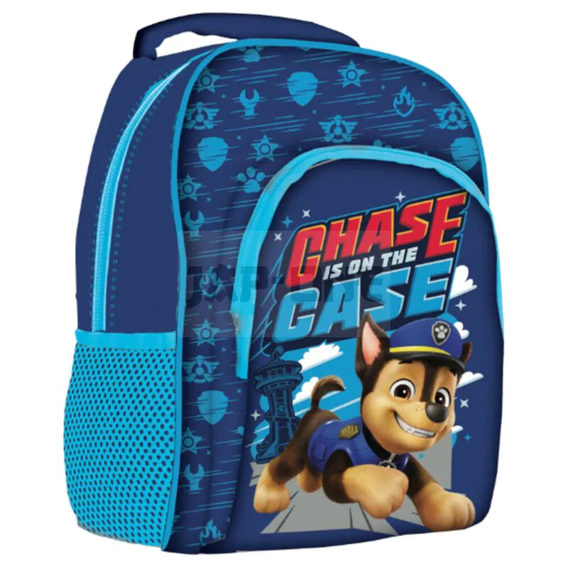 Gradinita si scoala - Rucsac cu două compartimente, 40x30x15 cm, bretele ajustabile și întărite, albastru, Happy, Paw Patrol