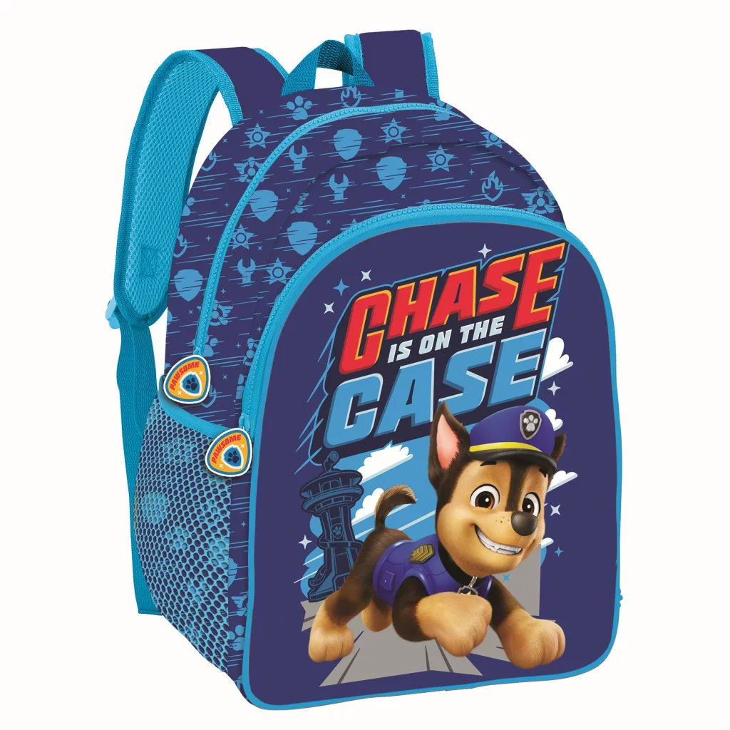 Gradinita si scoala - Rucsac cu două compartimente, 40x30x17 cm, bretele ajustabile și întărite, albastru, Happy, Paw Patrol